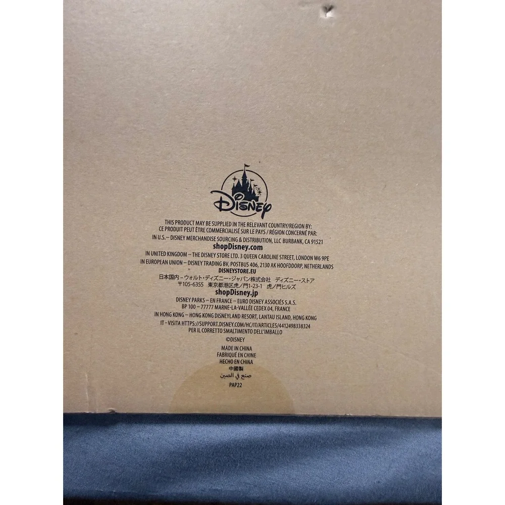NEW Disney Adult Journal Kit with Pen and 5 Decorative Stencils Kraft Brown New